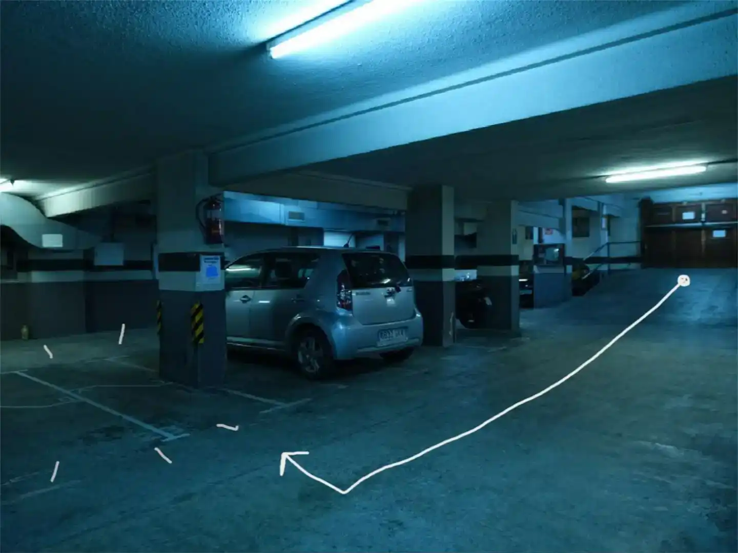 Parkplatz von Garage zur Miete in Sant Andreu