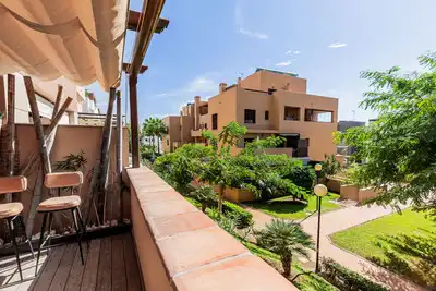 Jardín de Apartamento en venta en La Cala Mijas
