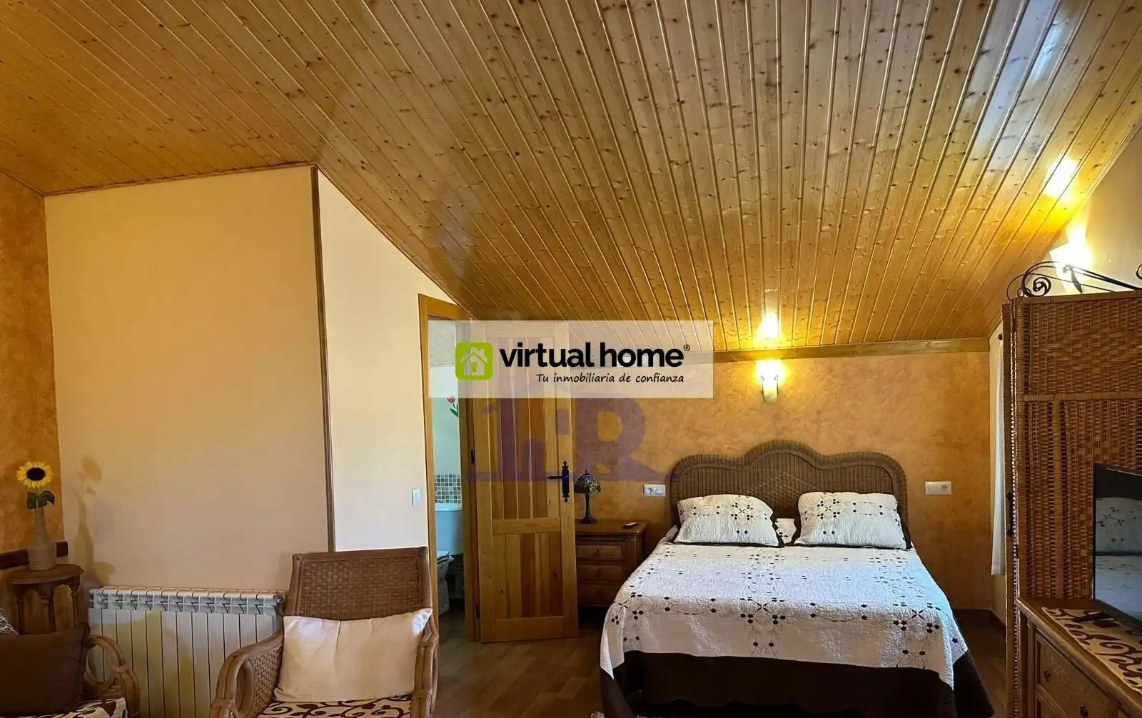 Habitación de Casa o chalet en venta en Cuenca con Aire acondicionado