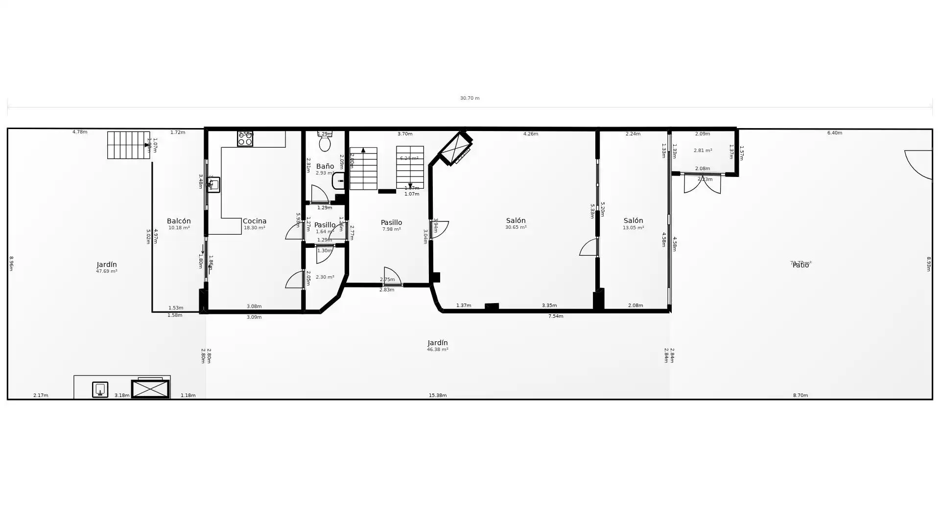 Houses for sale in Madrid  with Air Conditioner, Heating and Private garden