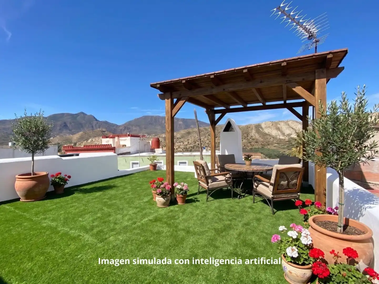 Terrassa de Finca rústica en venda en Alhabia