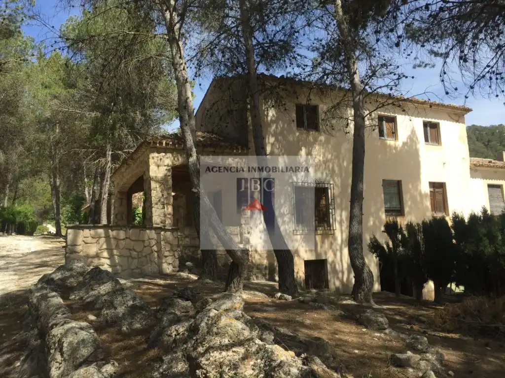 Vista exterior de Finca rústica en venda en Alcoy / Alcoi amb Traster, Piscina i Balcó
