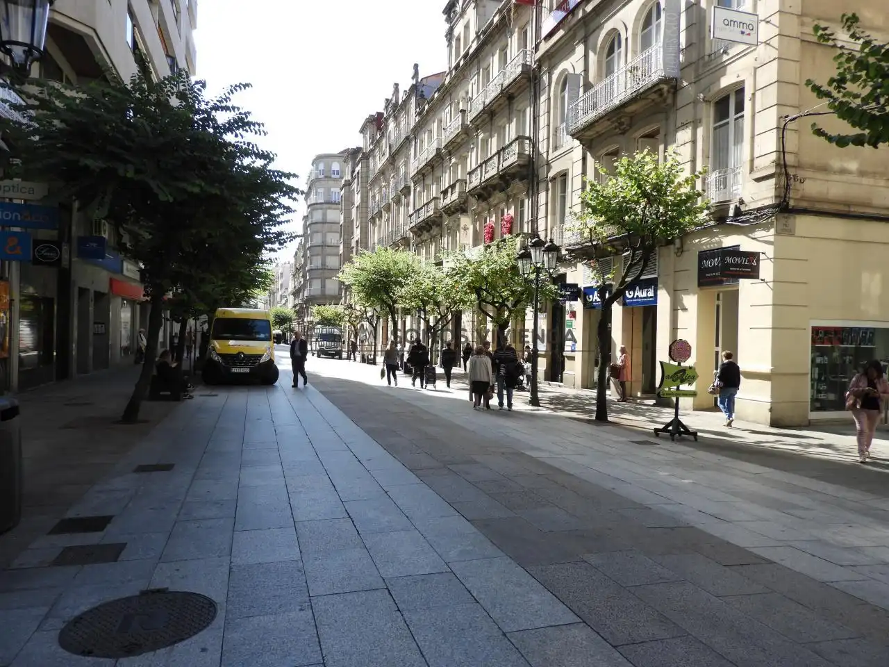 Exterior view of Flat for sale in Ourense Capital   with Heating, Parquet flooring and Balcony