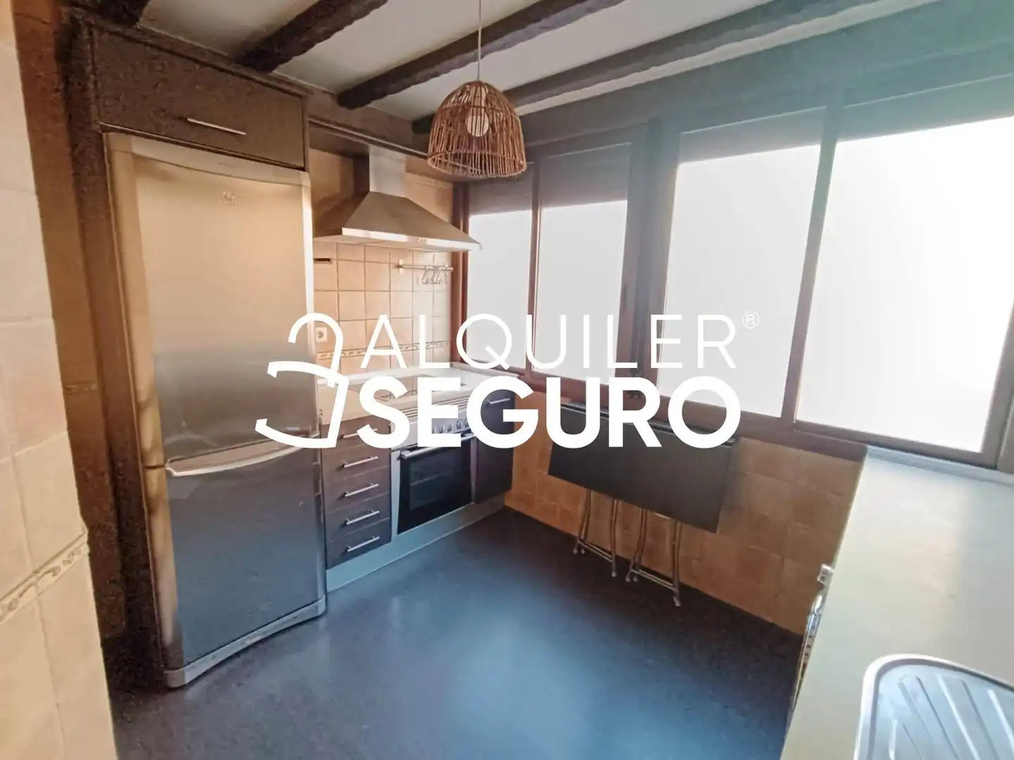 Küche von Wohnung zur Miete in Getafe mit Klimaanlage und Möbliert