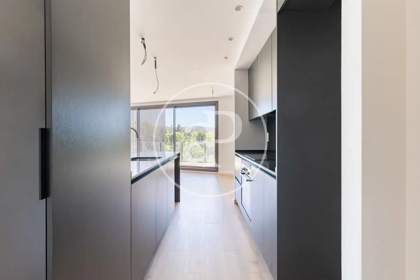 Kitchen of Flat for rent in Sant Cugat del Vallès  with Air Conditioner, Heating and Terrace