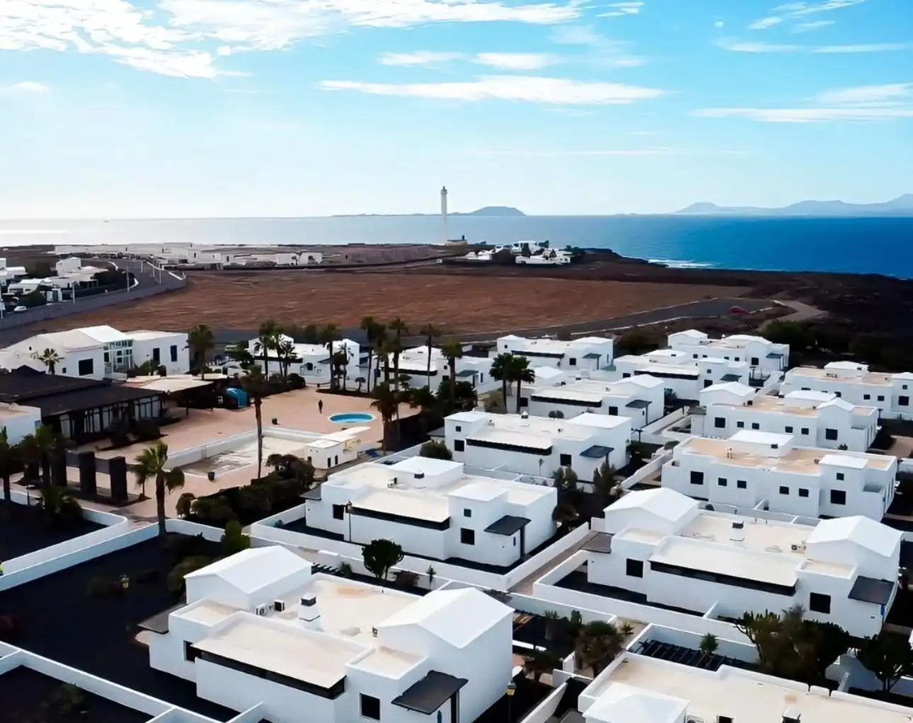 Vista exterior de Casa adosada en venta en Yaiza con Aire acondicionado, Jardín privado y Terraza