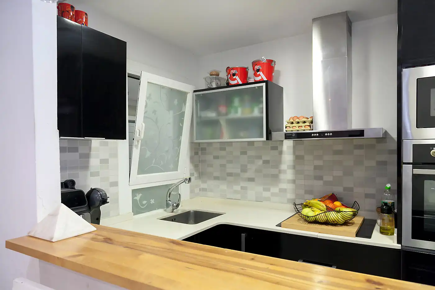 Cocina de Piso en venta en Barcelona con Aire acondicionado, Calefacción y Terraza