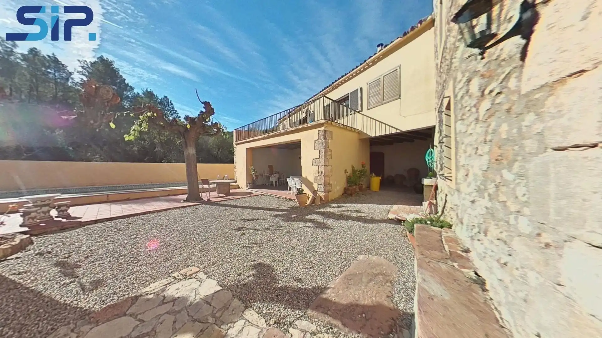 Jardín de Finca rústica en venta en Pontons con Jardín privado, Terraza y Piscina