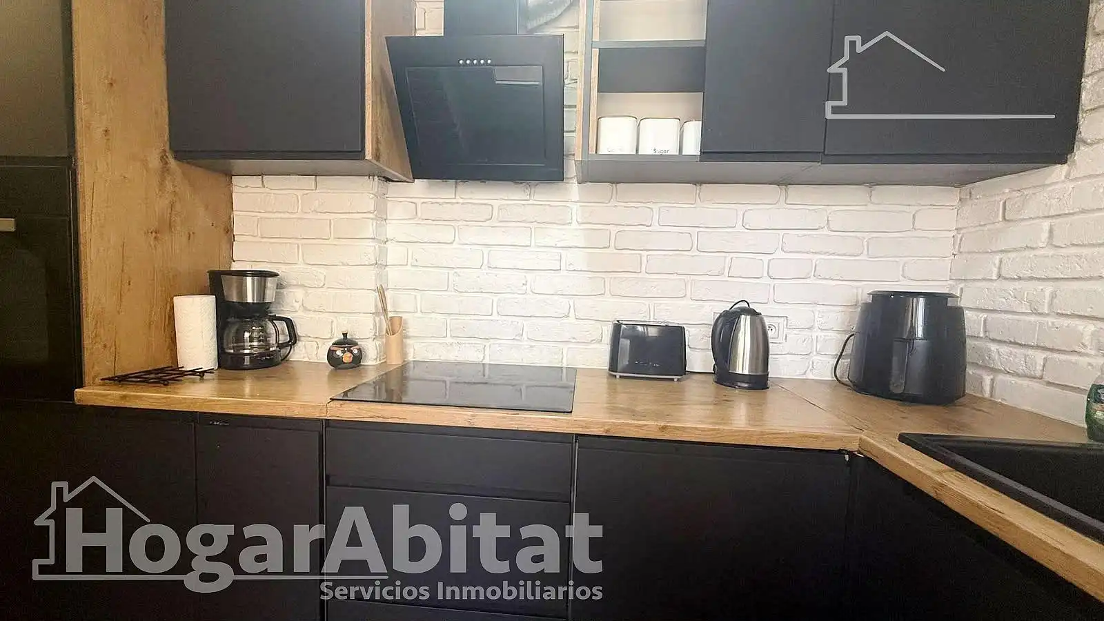 Cocina de Piso en venta en Gandia con Aire acondicionado, Calefacción y Amueblado