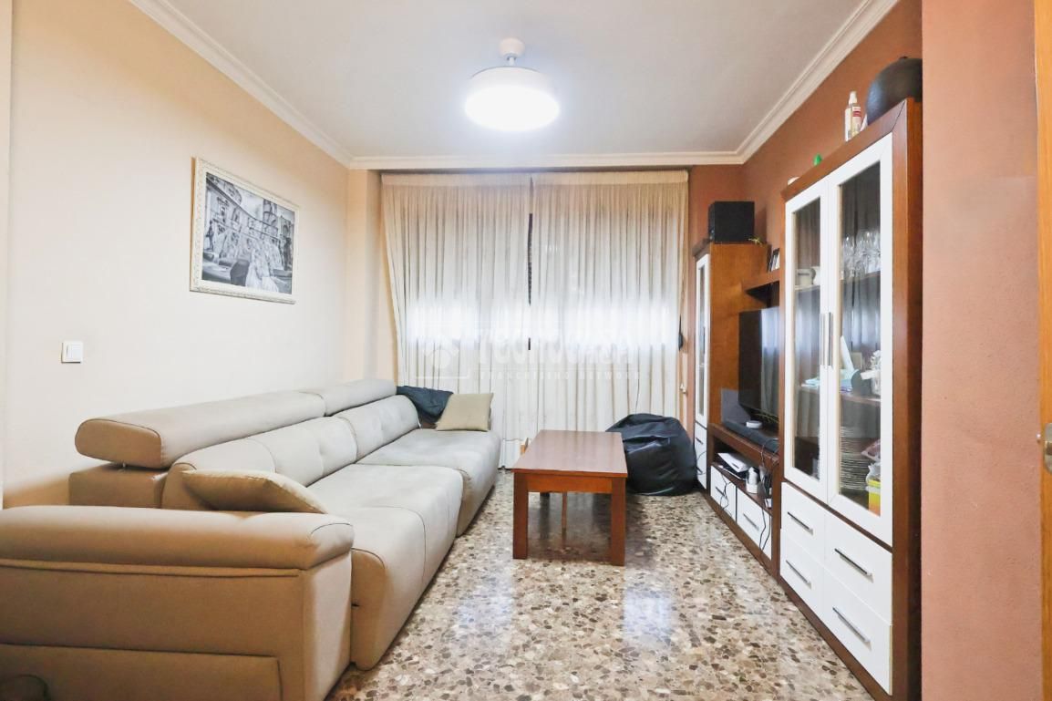 Sala d'estar de Pis en venda en Sagunto / Sagunt amb Aire condicionat i Calefacció