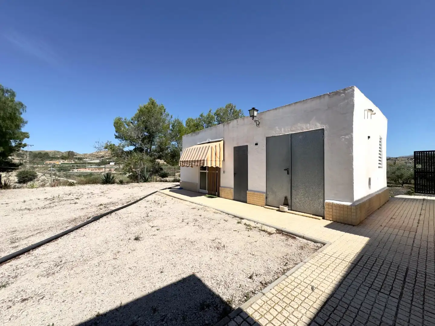 Vista exterior de Casa o chalet en venta en Aspe con Calefacción, Jardín privado y Terraza