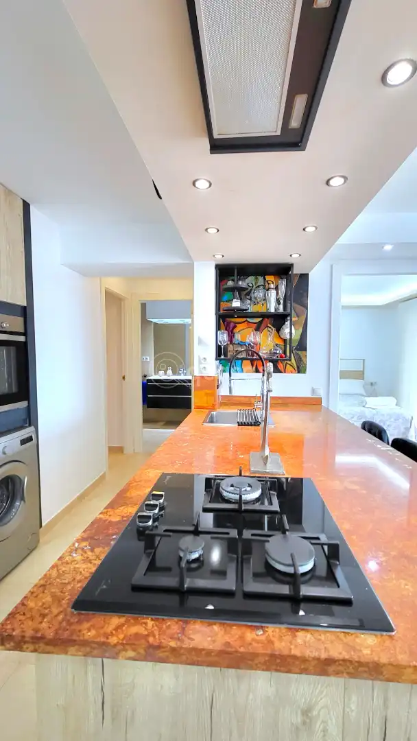 Cuina de Apartament en venda en Benalmádena amb Aire condicionat, Calefacció i Terrassa