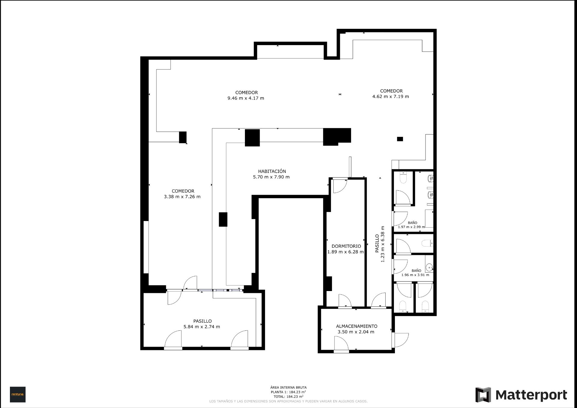Premises for sale in  Valencia Capital  with Air Conditioner