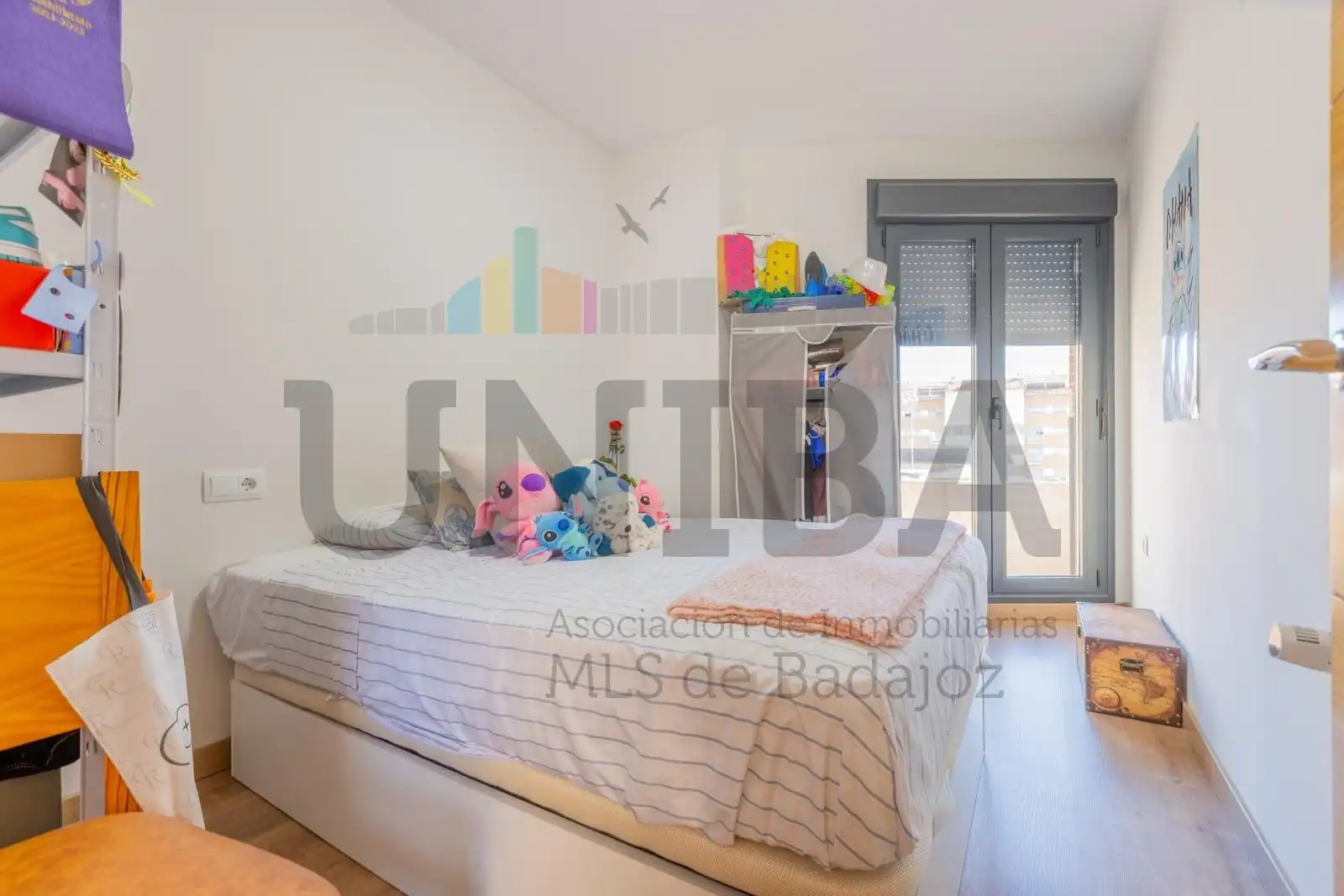 Habitación de Apartamento en venta en Badajoz con Aire acondicionado y Calefacción