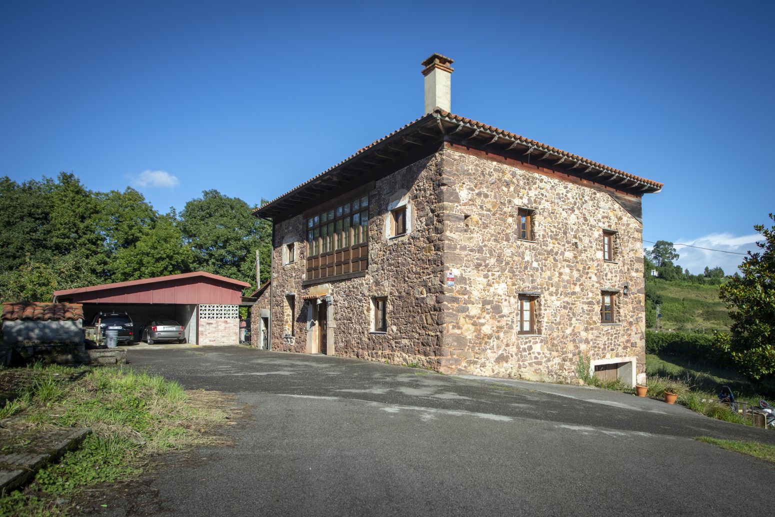 Vista exterior de Casa o chalet en venta en Soto del Barco con Calefacción