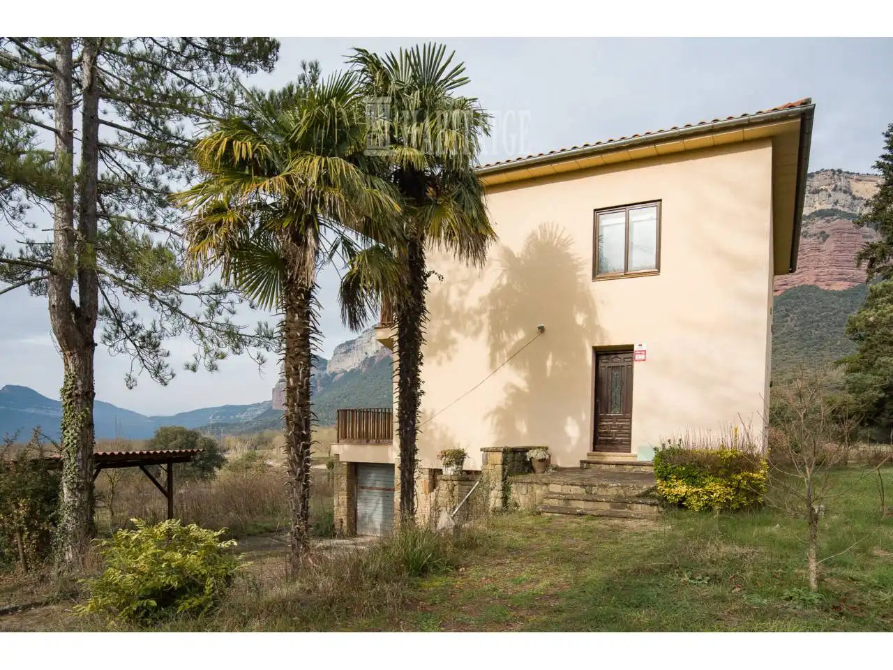 Vista exterior de Casa o xalet en venda en Vilanova de Sau amb Calefacció, Jardí privat i Terrassa