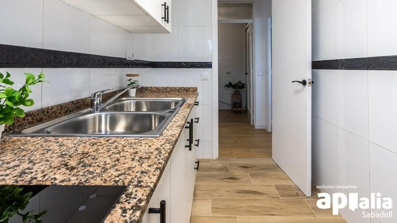 Cocina de Piso en venta en Sabadell con Aire acondicionado y Parquet