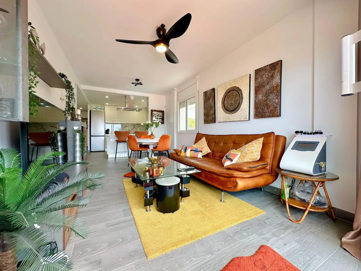 Sala de estar de Ático en venta en Calafell con Aire acondicionado, Calefacción y Terraza