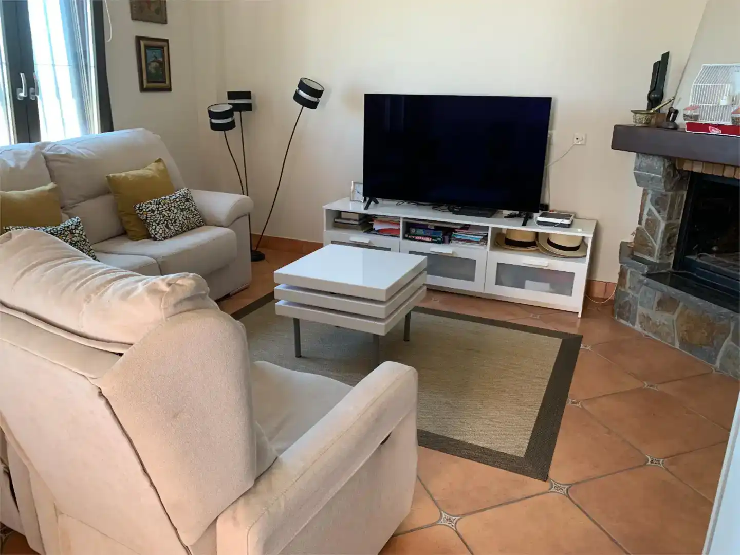Sala d'estar de Pis en venda en Mazagón amb Aire condicionat, Traster i Moblat