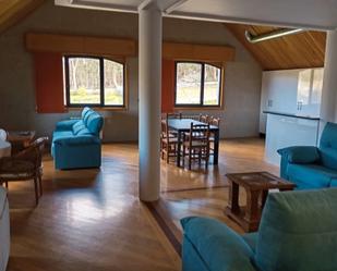 Sala d'estar de Dúplex de lloguer en Gondomar amb Calefacció, Jardí privat i Parquet