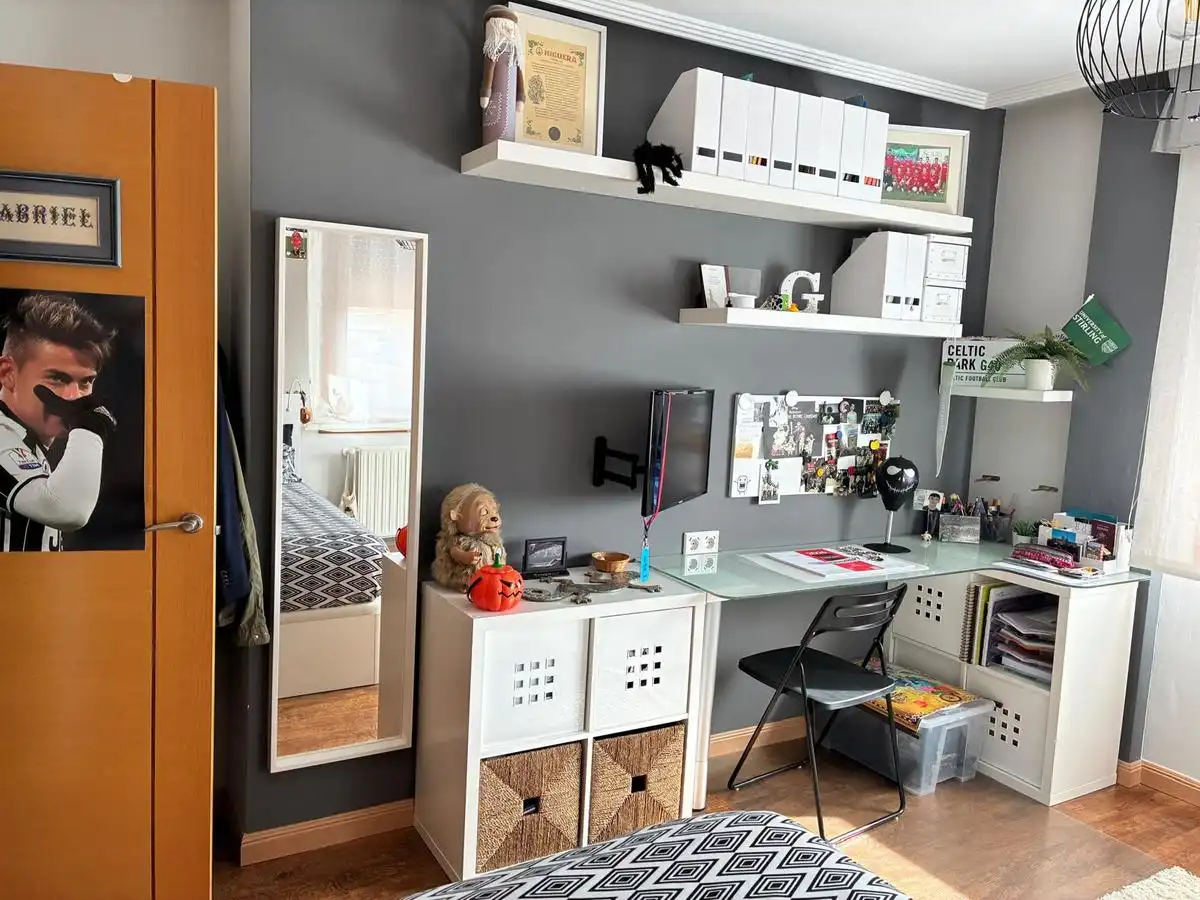 Schlafzimmer von Einfamilien-Reihenhaus zum Verkauf in Soria Capital  mit Heizung, Privatgarten und Terrasse