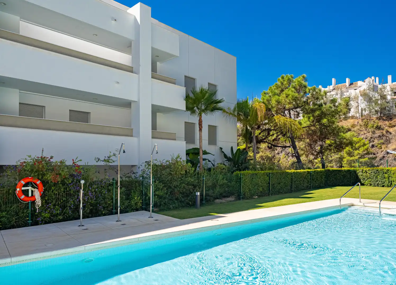 Piscina de Apartamento en venta en Benahavís con Aire acondicionado, Terraza y Piscina