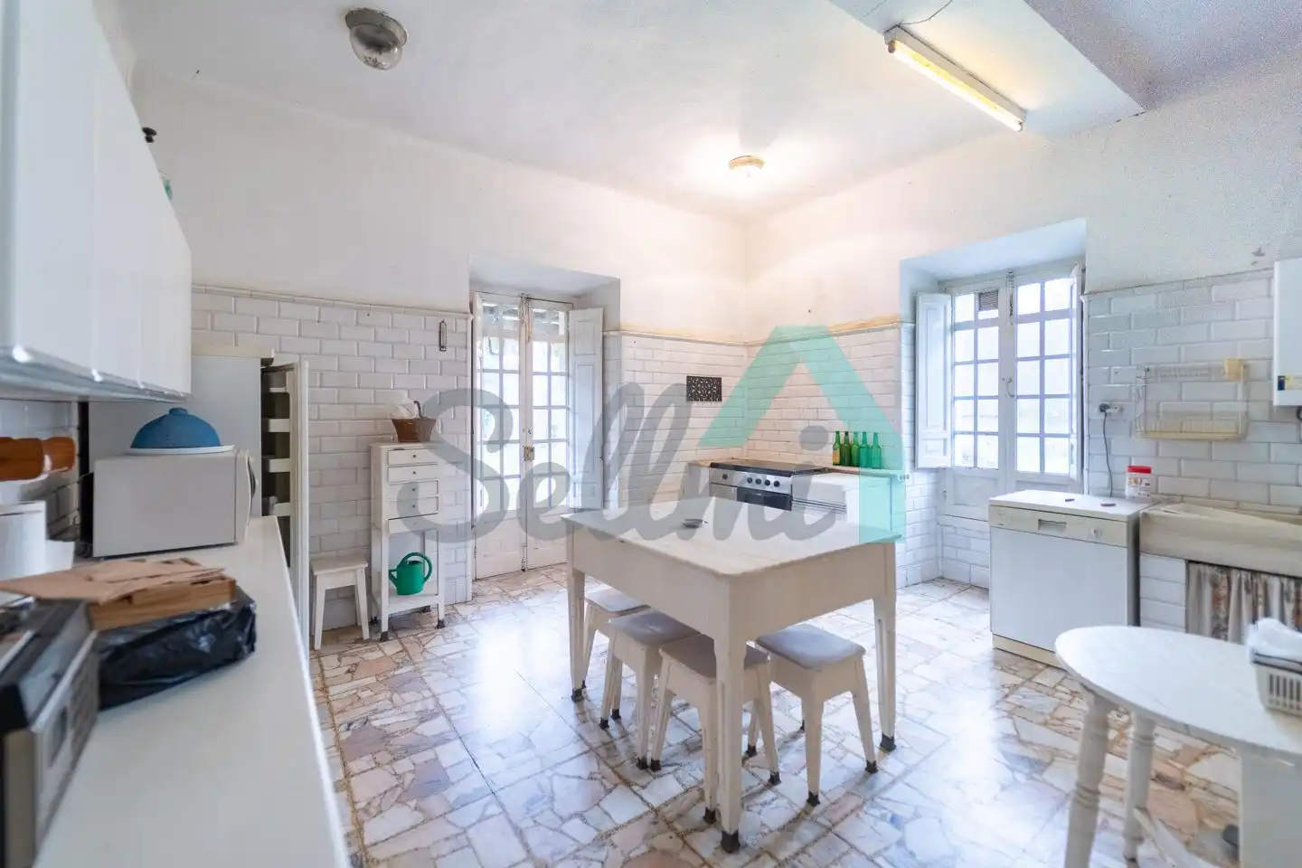 Cuina de Casa o xalet en venda en Piloña amb Jardí privat, Parquet i Terrassa