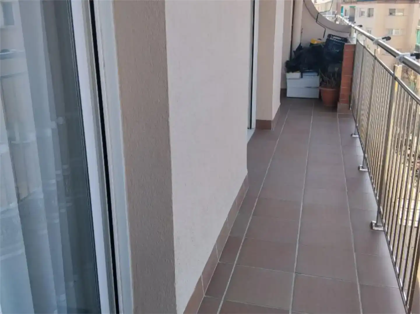 Balcony of Flat for sale in Castellar del Vallès  with Air Conditioner