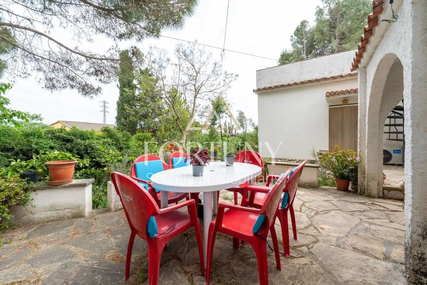 Terraza de Casa o chalet en venta en Alcover con Aire acondicionado y Piscina