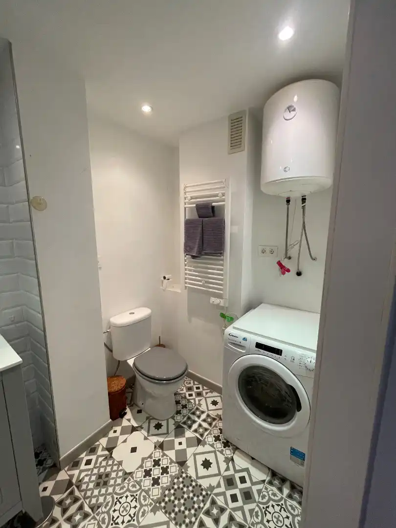 Baño de Apartamento en venta en La Línea de la Concepción con Amueblado y Lavadora