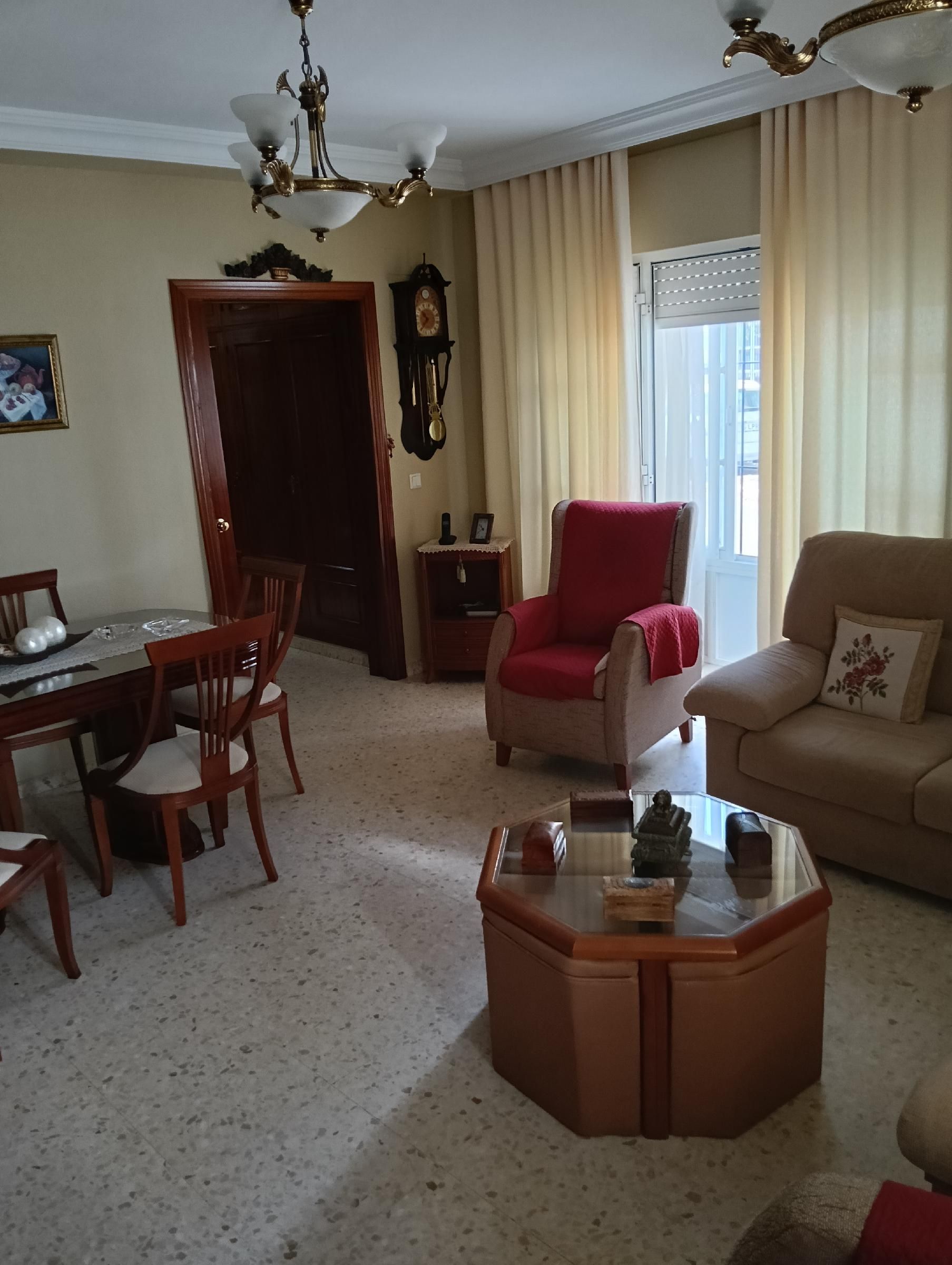 Sala d'estar de Casa adosada en venda en San Fernando amb Terrassa
