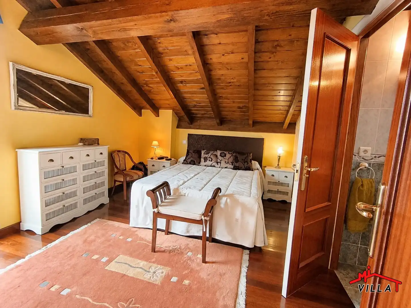 Habitación de Casa o chalet en venta en Voto con Calefacción, Terraza y Trastero