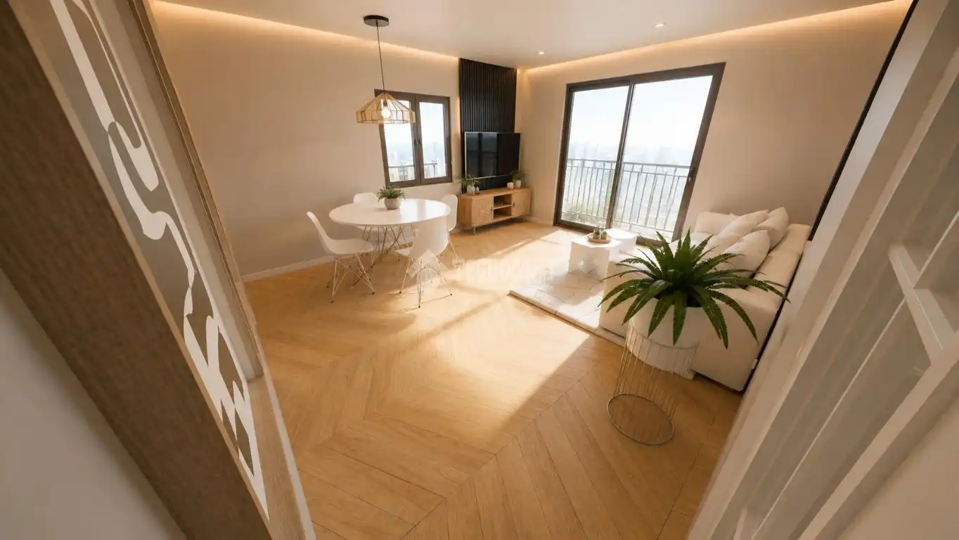 Living room of Flat for sale in Sant Adrià de Besòs  with Balcony