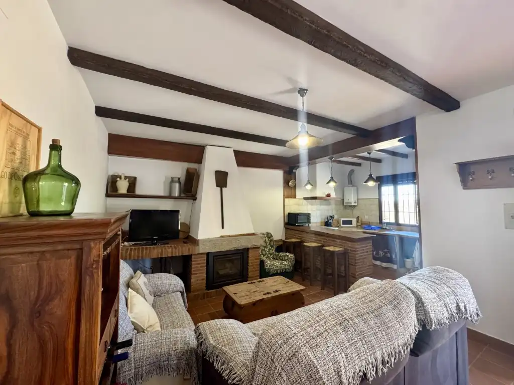 Living room of Country homes for sale in Zarza-Capilla, Badajoz