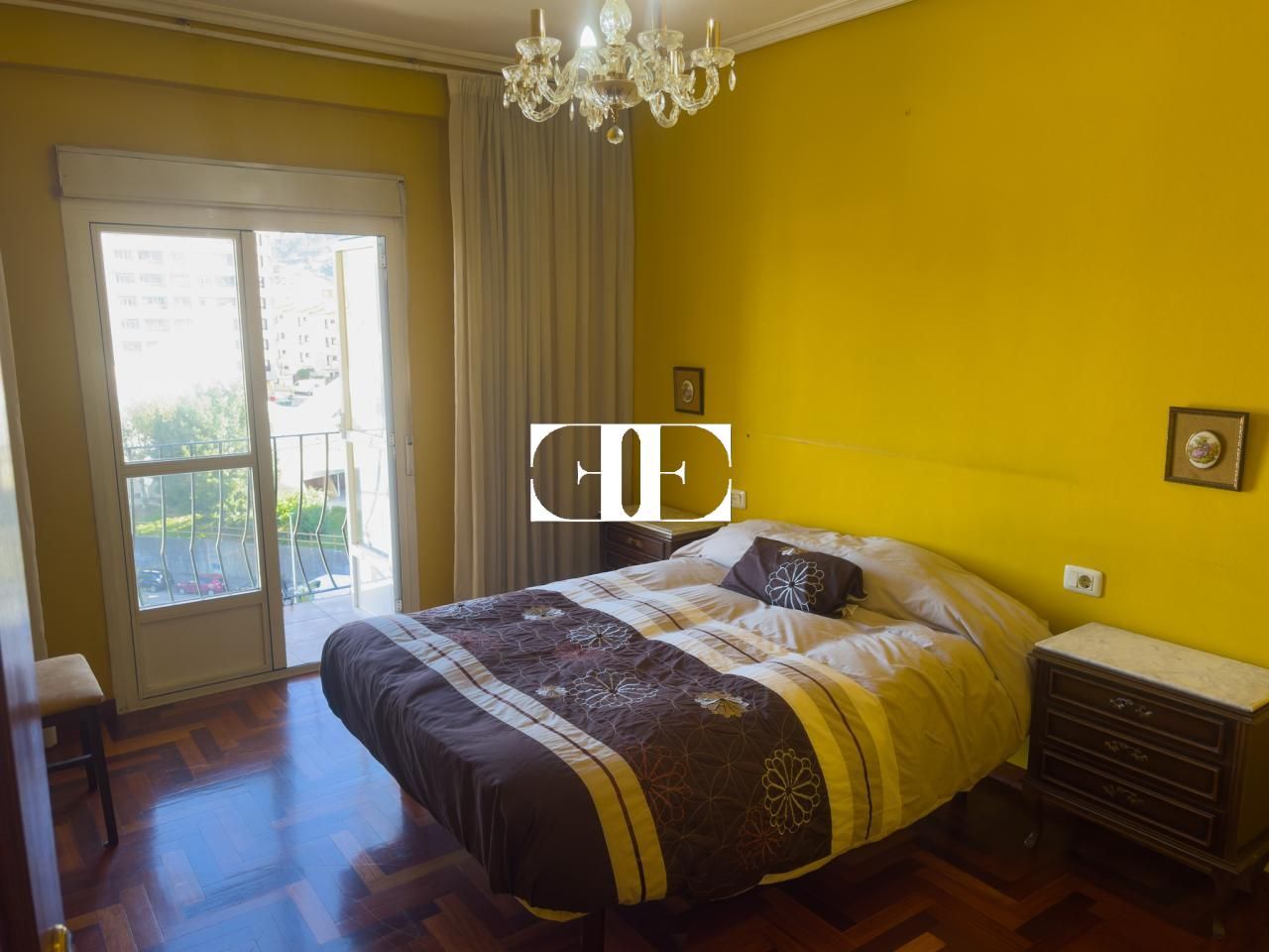 Bedroom of Flat for sale in Vigo   with Heating, Parquet flooring and Storage room
