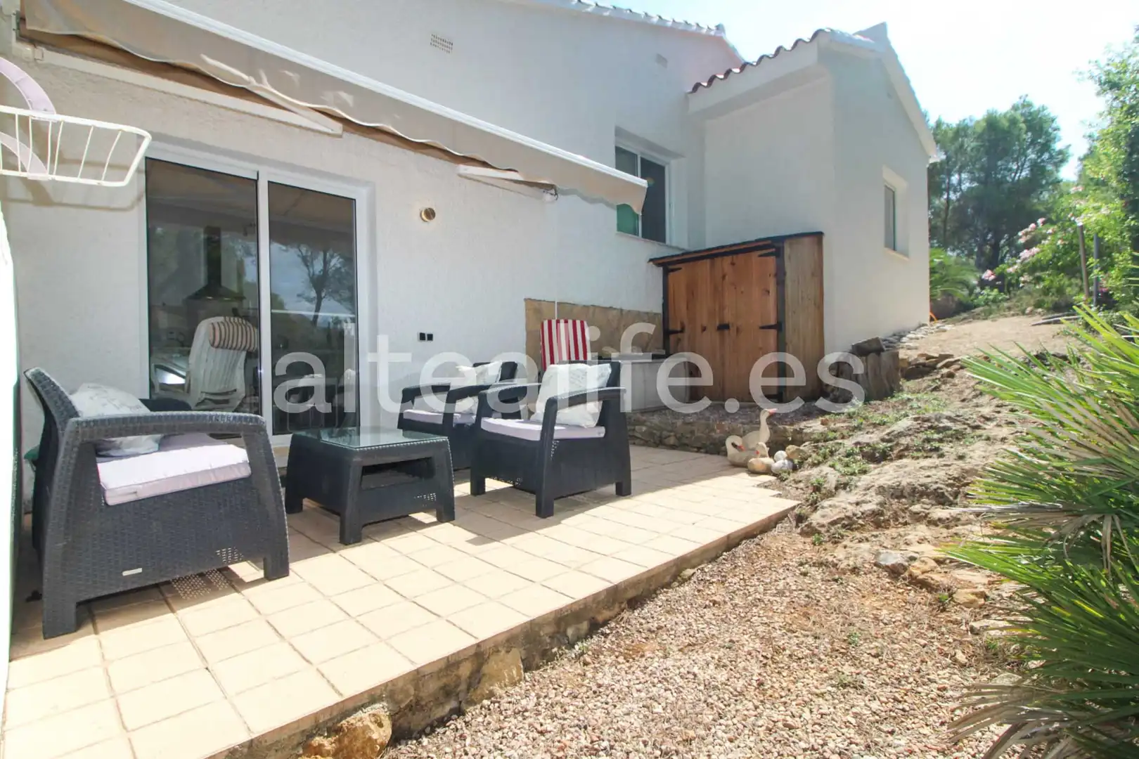 Jardí de Casa o xalet en venda en Altea amb Aire condicionat, Jardí privat i Terrassa