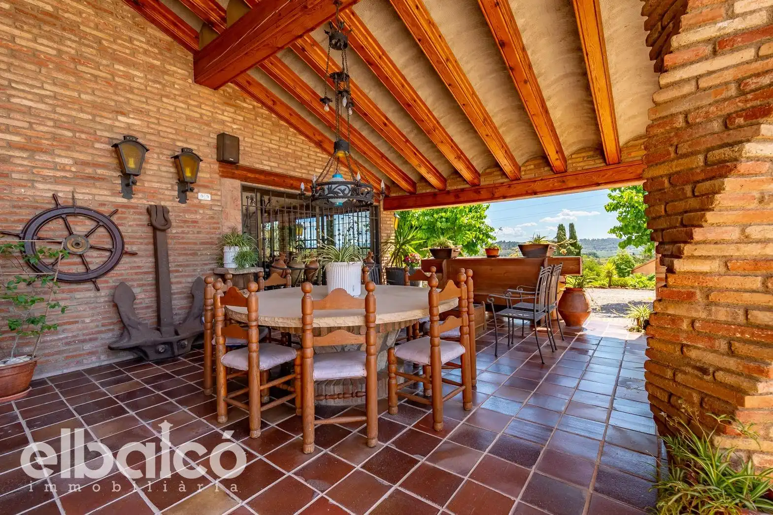 Terraza de Casa o chalet en venta en El Milà con Aire acondicionado, Jardín privado y Terraza