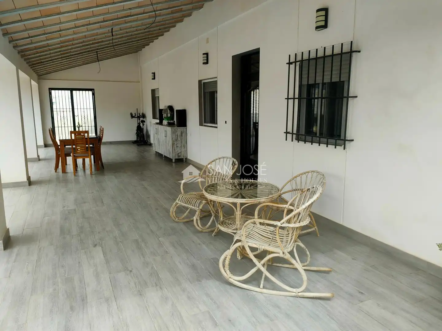 Terraza de Casa o chalet en venta en Aspe con Calefacción, Jardín privado y Trastero
