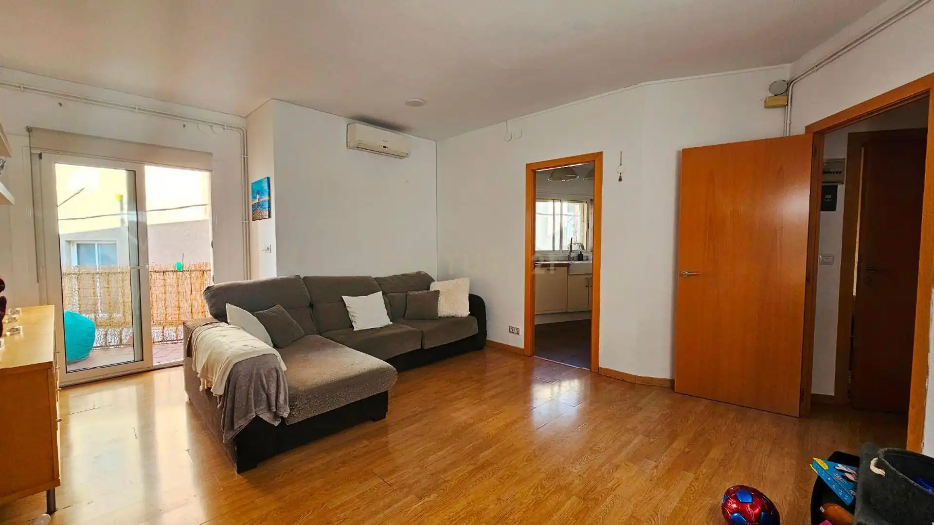 Sala d'estar de Apartament en venda en Llançà amb Aire condicionat i Microones