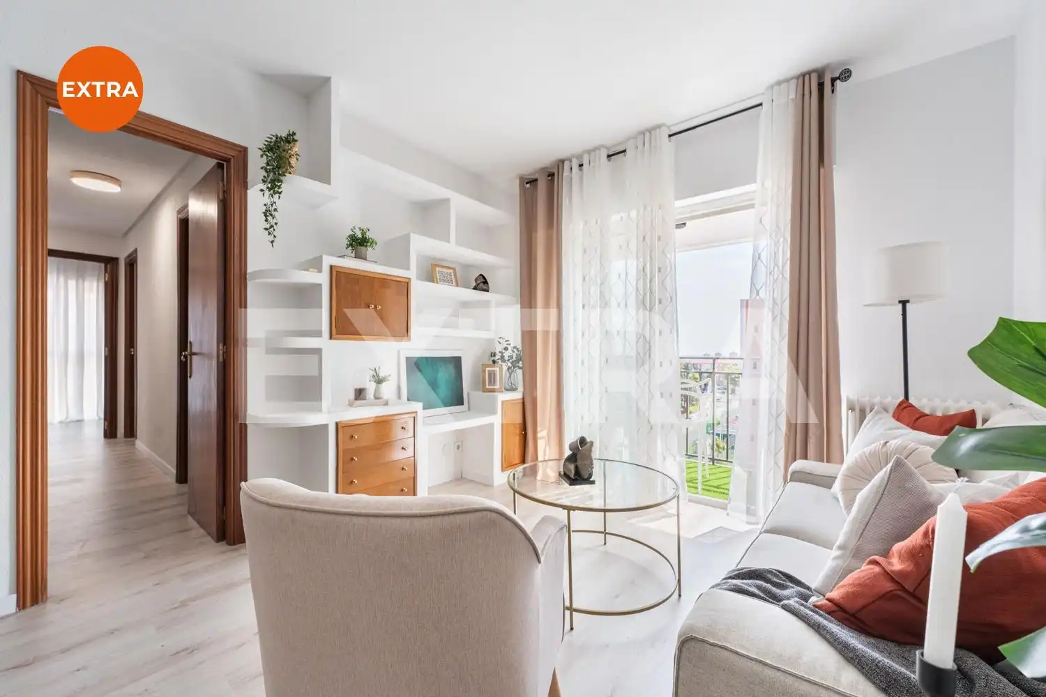 Sala de estar de Piso en venta en Hortaleza