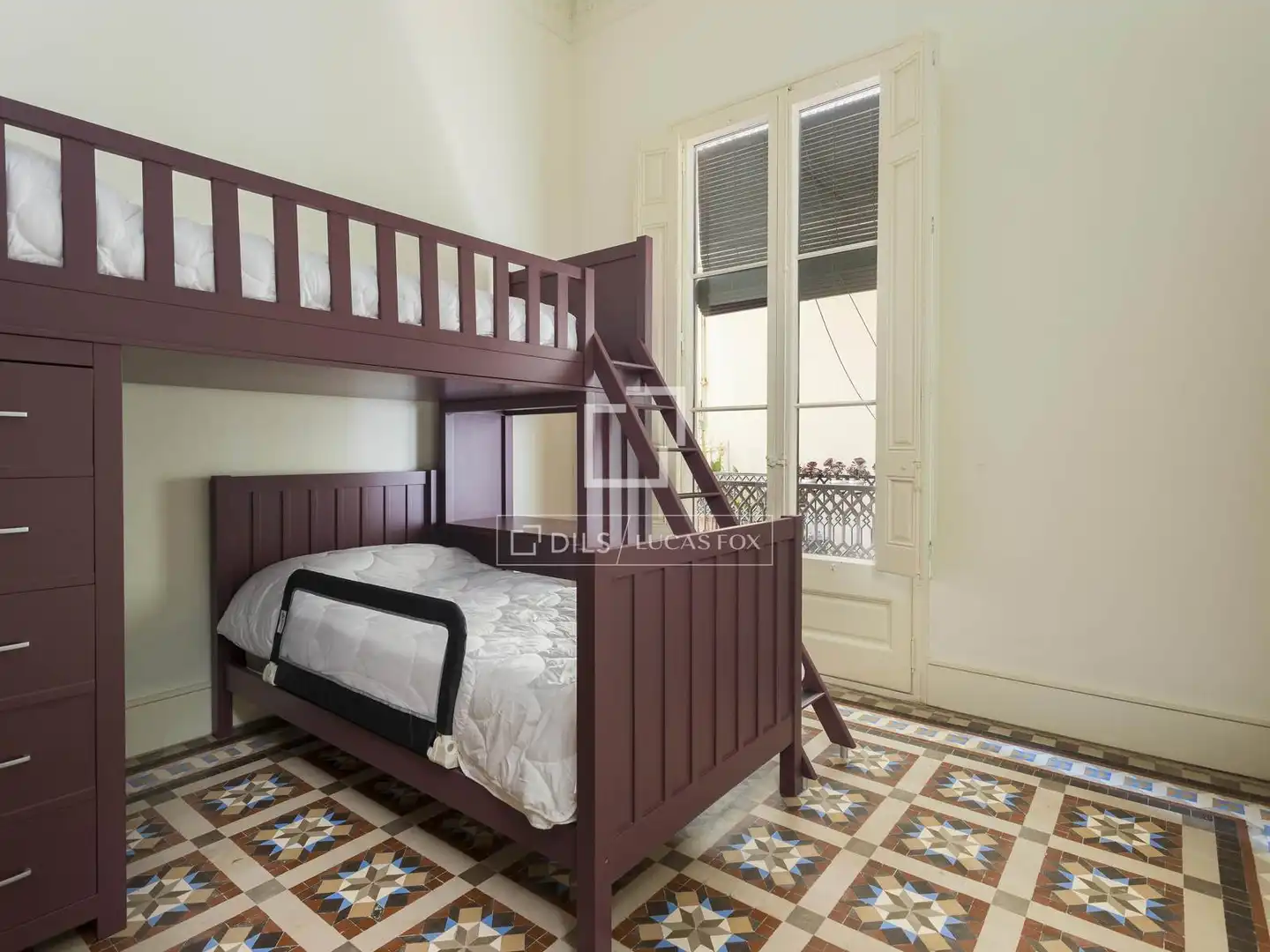 Bedroom of Flat for rent in Barcelona  with Air Conditioner, Furnished and Balcony