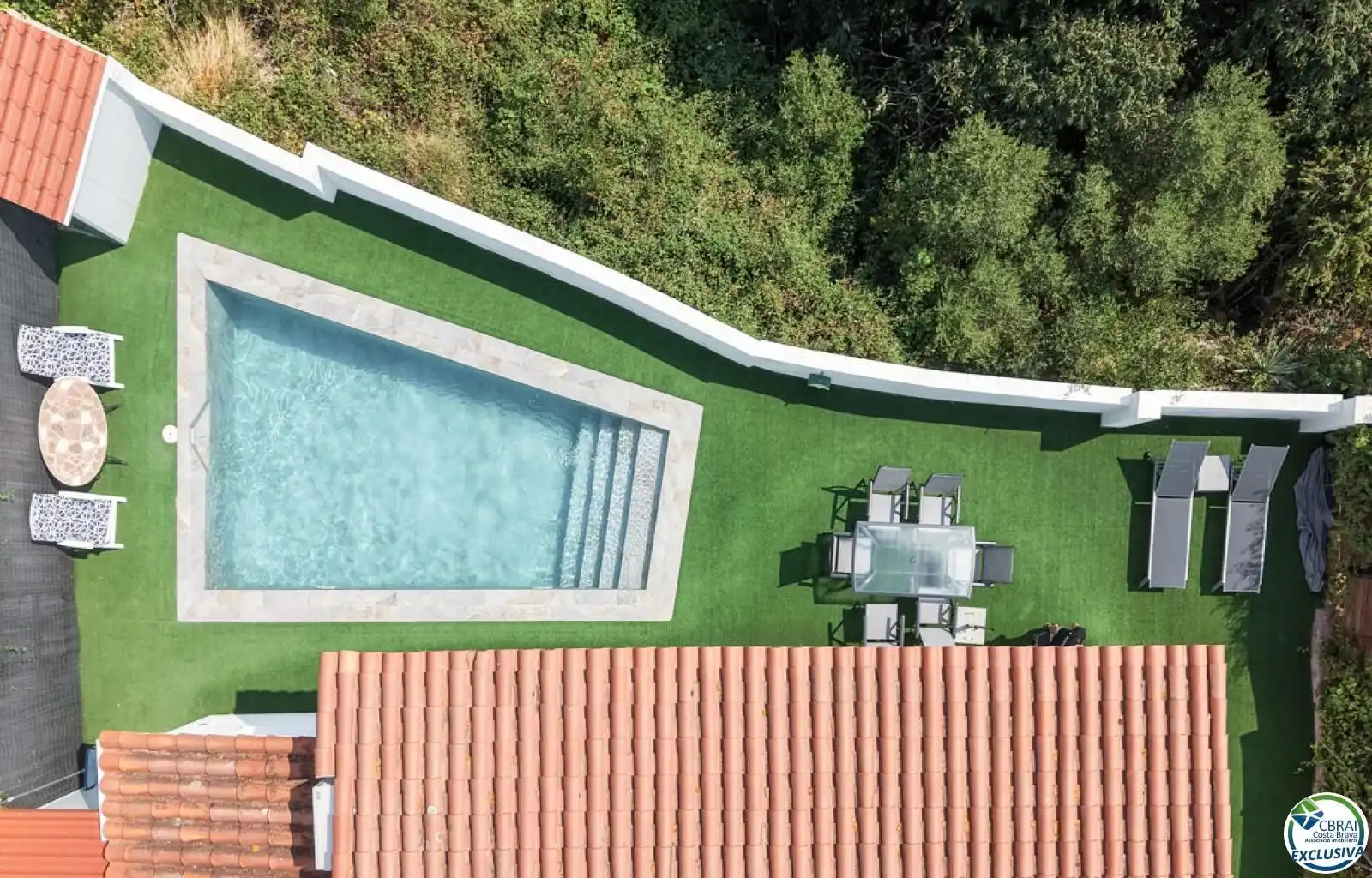Swimming pool of Houses for sale in Roses  with Air Conditioner, Storage room and Swimming Pool