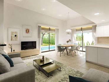 Chalet con piscina en venta en Golf Bahía