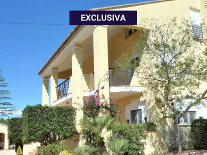 Exterior view of House or chalet for sale in Ontinyent  with Air Conditioner, Terrace and Swimming Pool