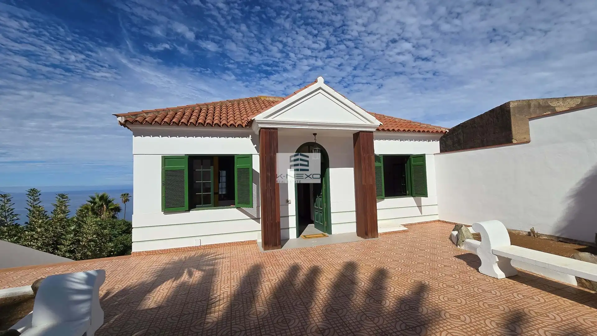 Vista exterior de Casa o chalet en venta en La Matanza de Acentejo con Terraza, Trastero y Piscina