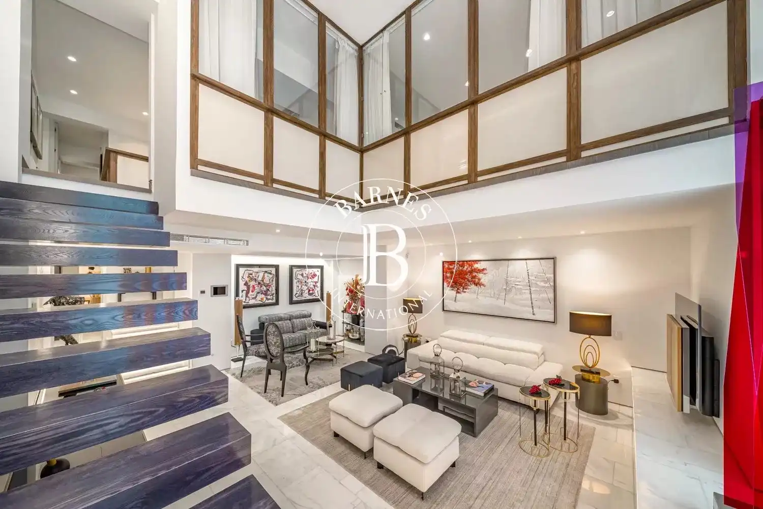 Living room of Flat for rent in Madrid  with Air Conditioner, Heating and Swimming Pool
