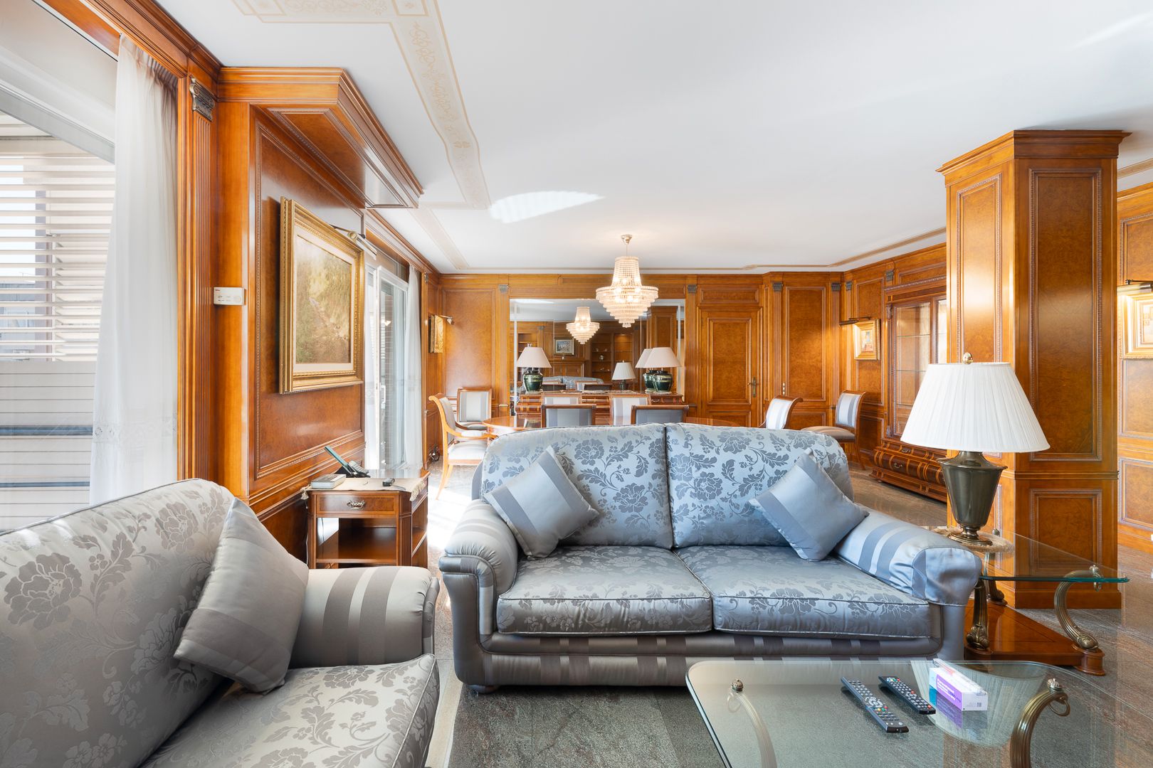 Living room of Flat to rent in  Barcelona Capital  with Air Conditioner, Heating and Terrace