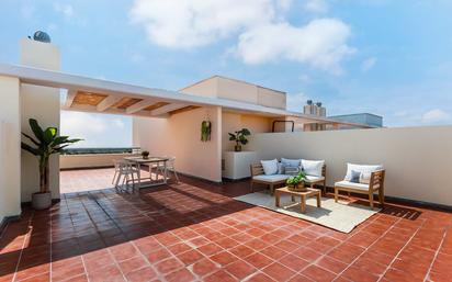 Terrasse von Dachboden zum verkauf in San Jorge / Sant Jordi mit Klimaanlage, Terrasse und Balkon