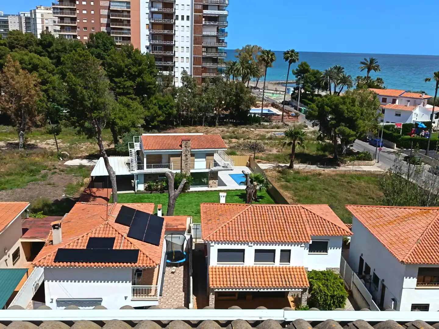 Vista exterior de Casa o chalet en venta en Benicasim / Benicàssim con Aire acondicionado, Jardín privado y Terraza