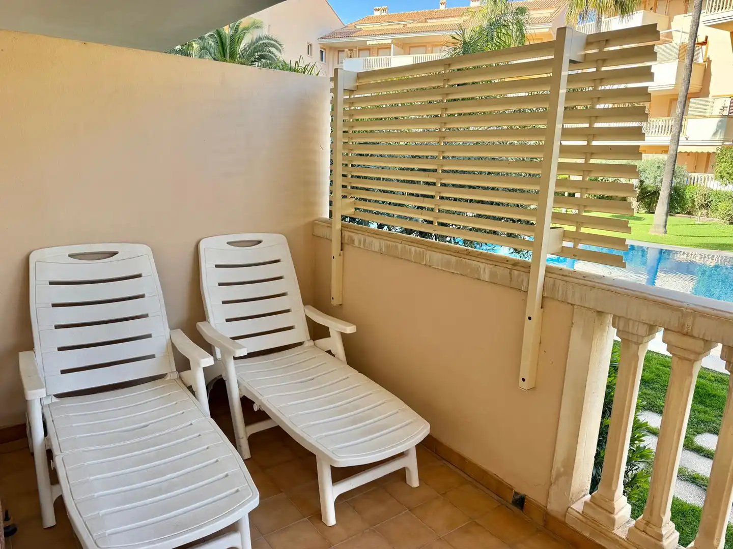 Balcony of Apartments for sale in Jávea / Xàbia  with Air Conditioner, Heating and Private garden